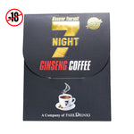 7 Night ginseng coffee for men pack 15g 6 pieces
