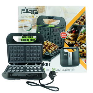 DSP Waffle Maker Non Stick Coating 1 Piece
