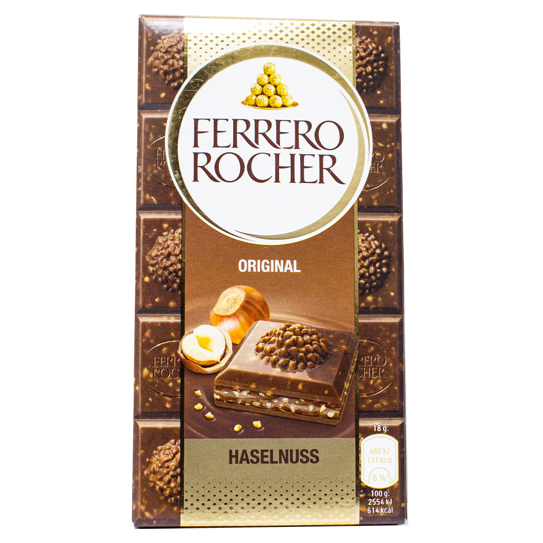 Ferrero Rocher original hazelnut chocolate 90g