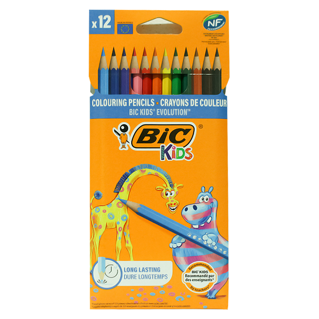 Bic Kids Evolution Pencils 12pcs