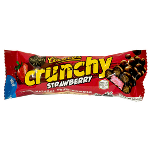 Toren chocolate Cococoz Crunchy strawberry 32g