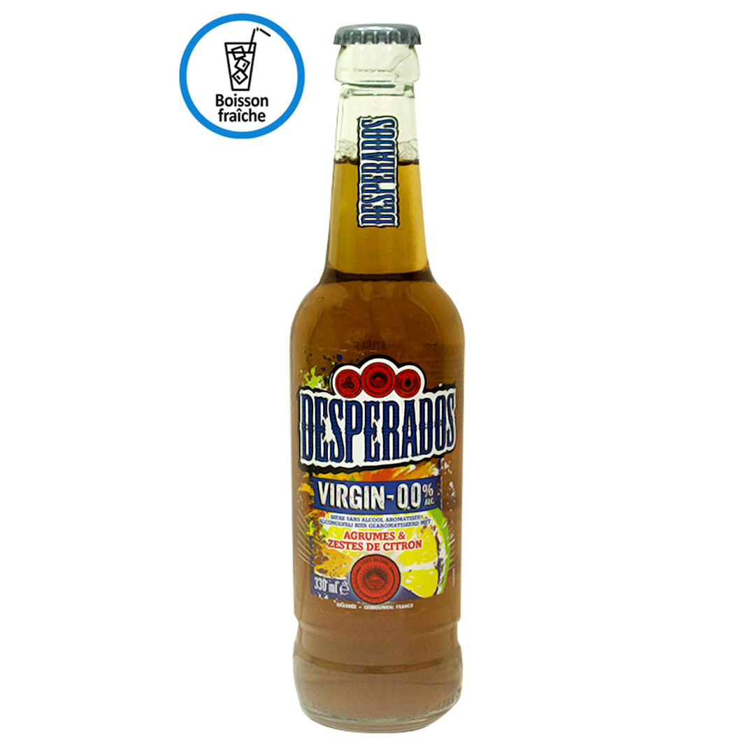 Desperados Virgin citrus & lemon alcohol?free beer 330ml