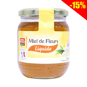 Belle France liquid flower honey 375g