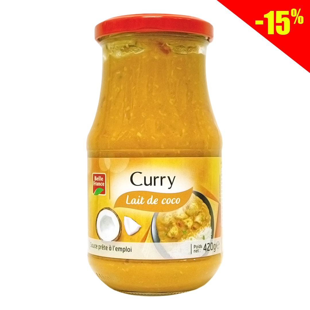 Belle France Curry Sauce with Coconut Milk 420g