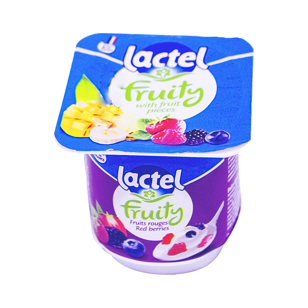 Lactel Yogurt Fruity Red Fruits 125g