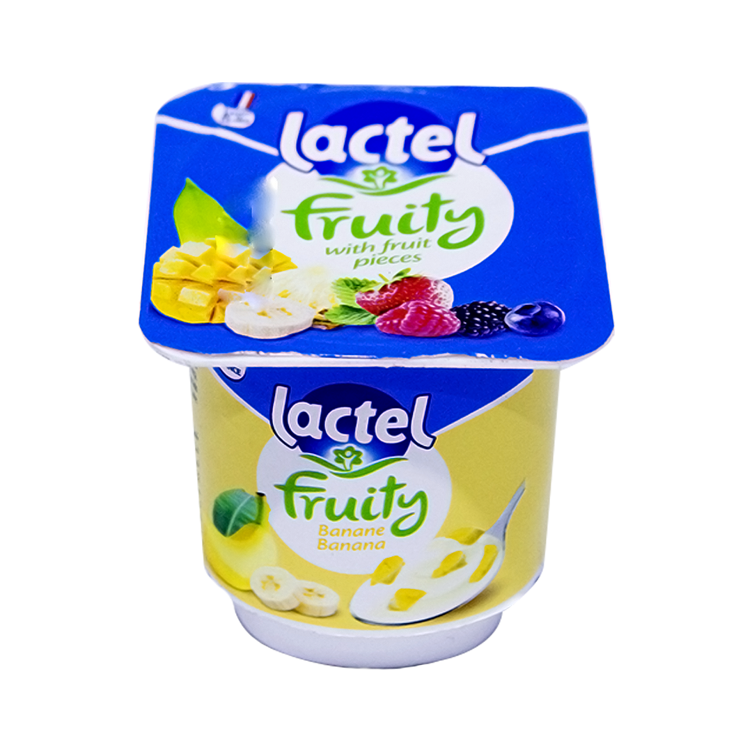 Lactel Yogurt Fruity Banana 125g