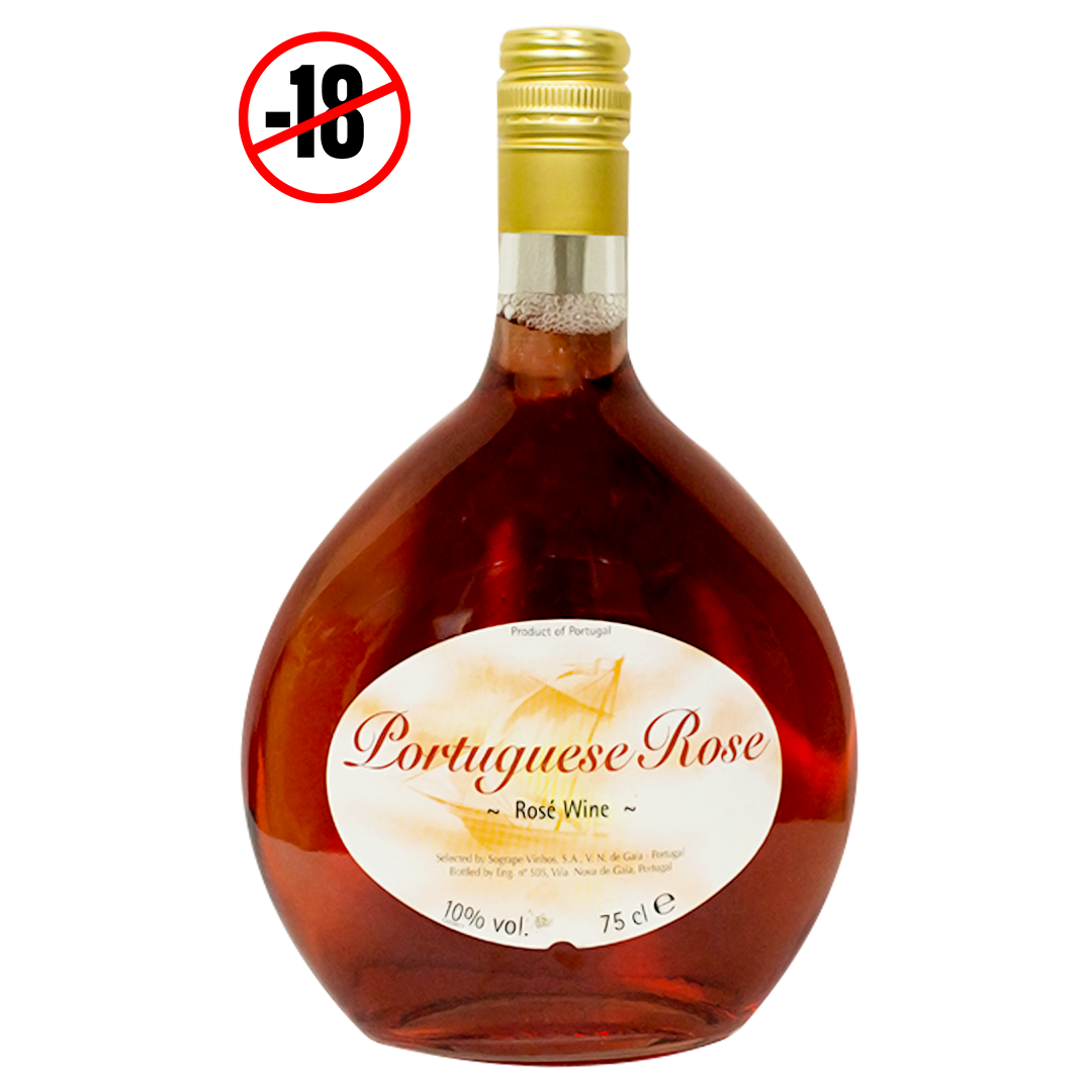 Portuguese rose wine 10% 750ml
