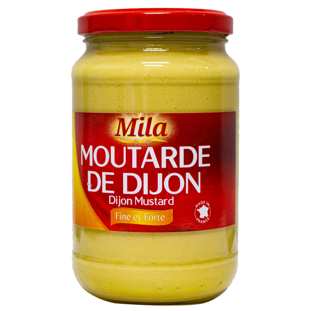 Mila Dijon mustard fine and strong 370g