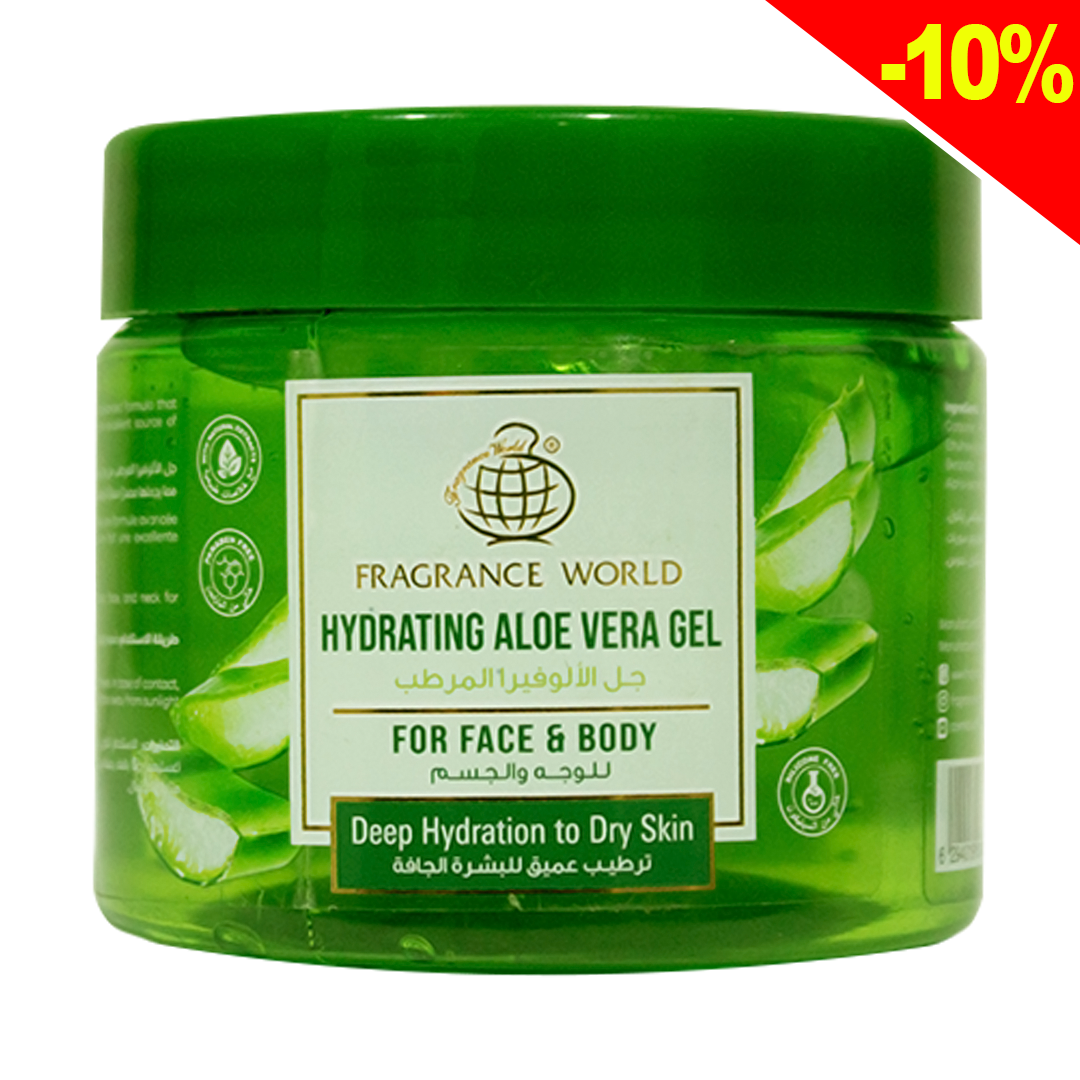 Fragrance World gel aloe vera face & body 350ml