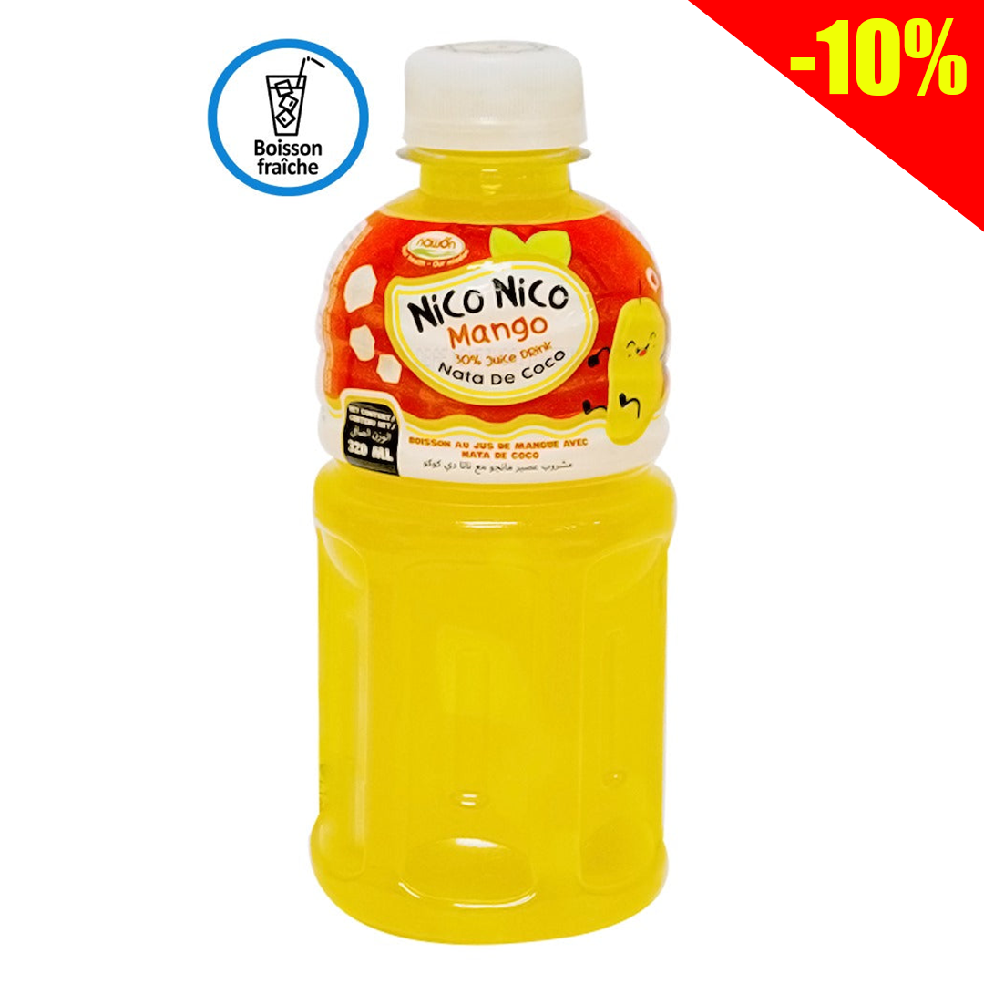 Nico Nico Mango Juice with Nata de Coco 320ml