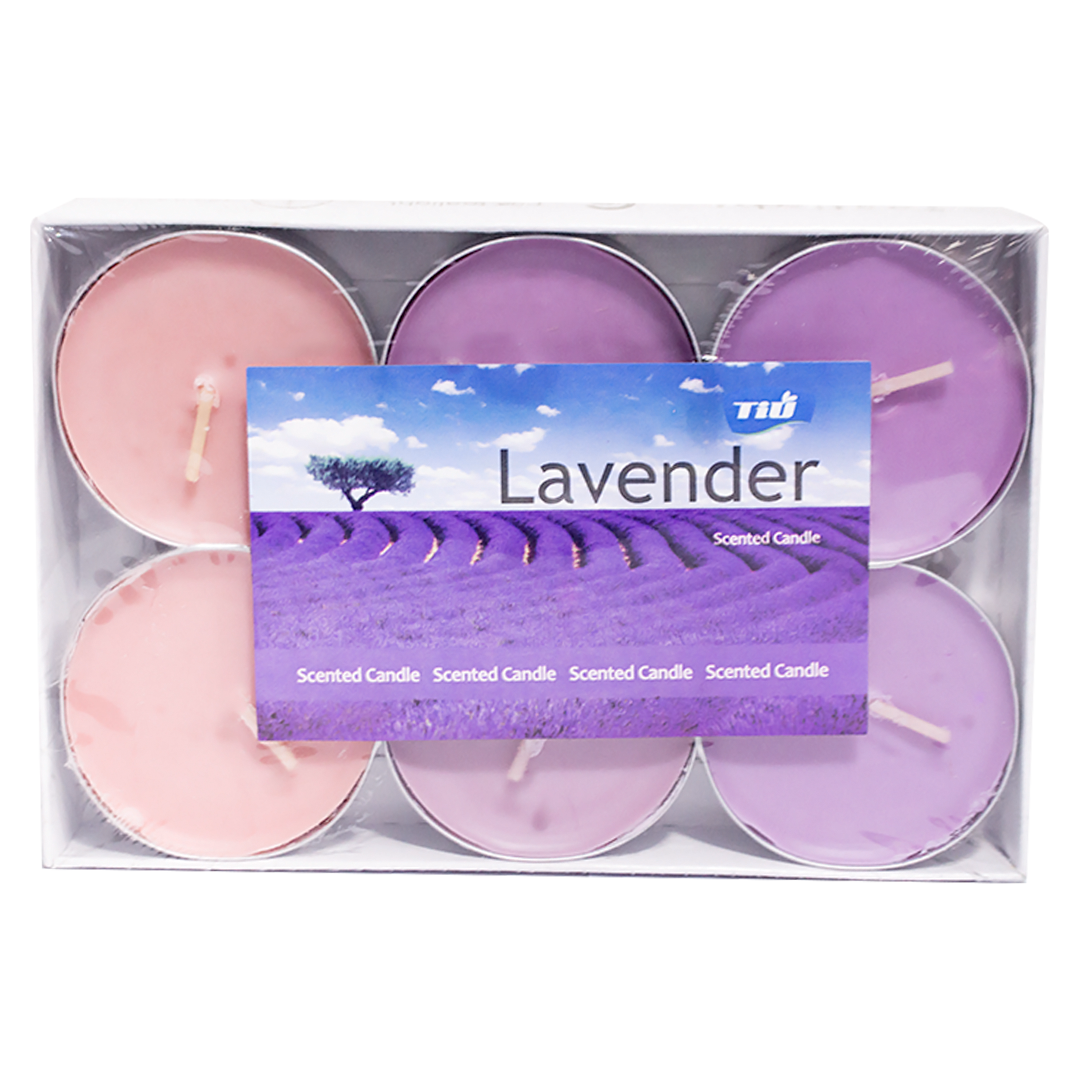 Tio Multicolor Scented Candles x6