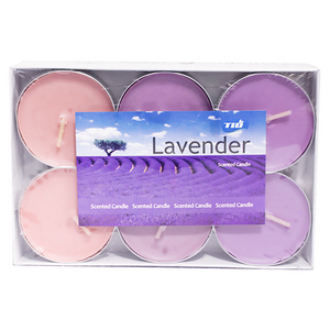 Tio Multicolor Scented Candles x6