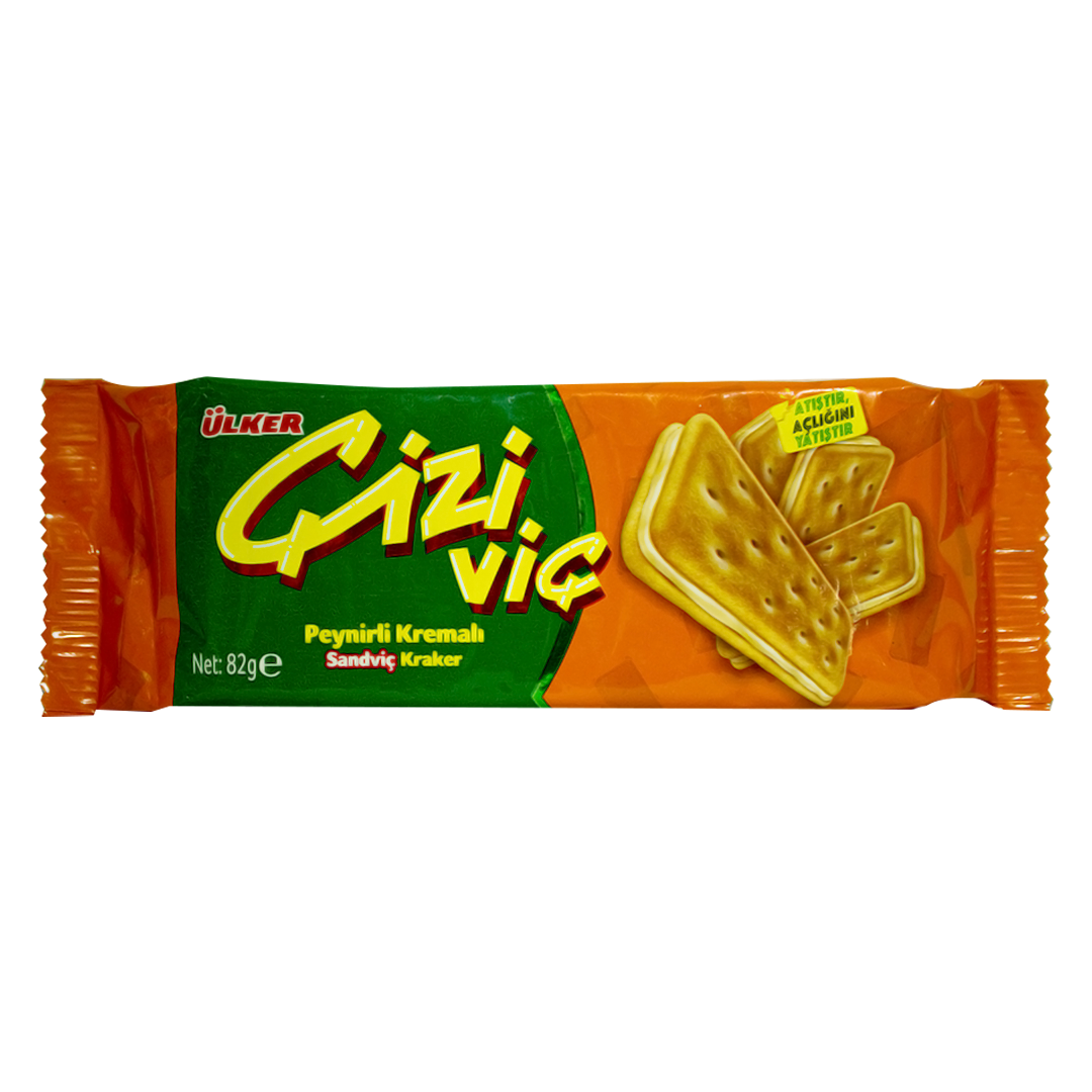 Ulker biscuit sandwich Gizi Vig au fromage 82g