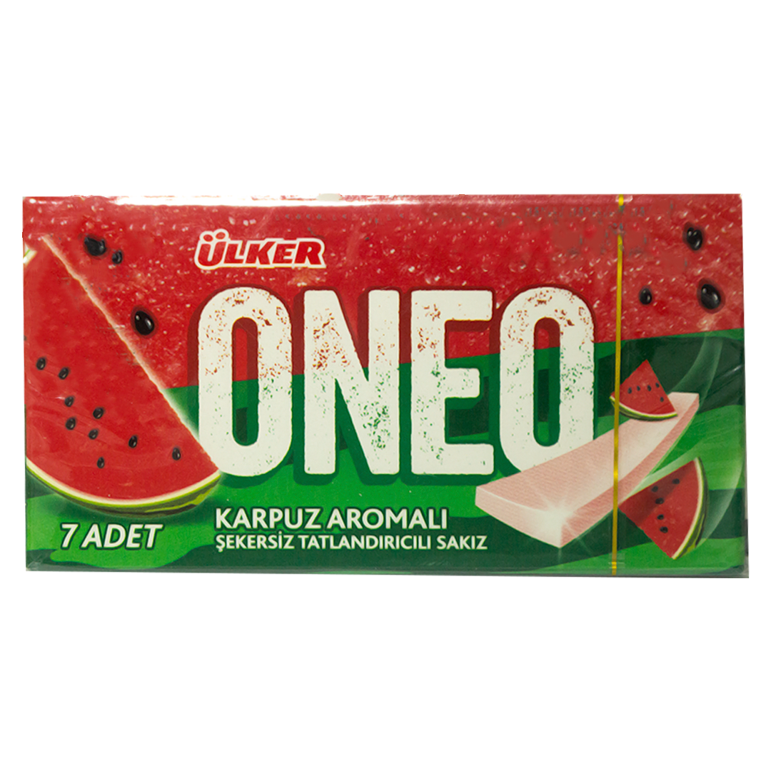 Ulker Oneo chewing gum watermelon 14g