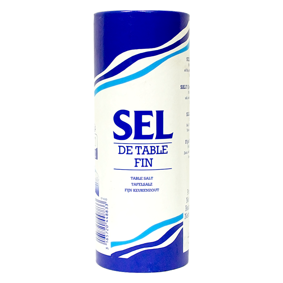 Refined fine table salt 750g