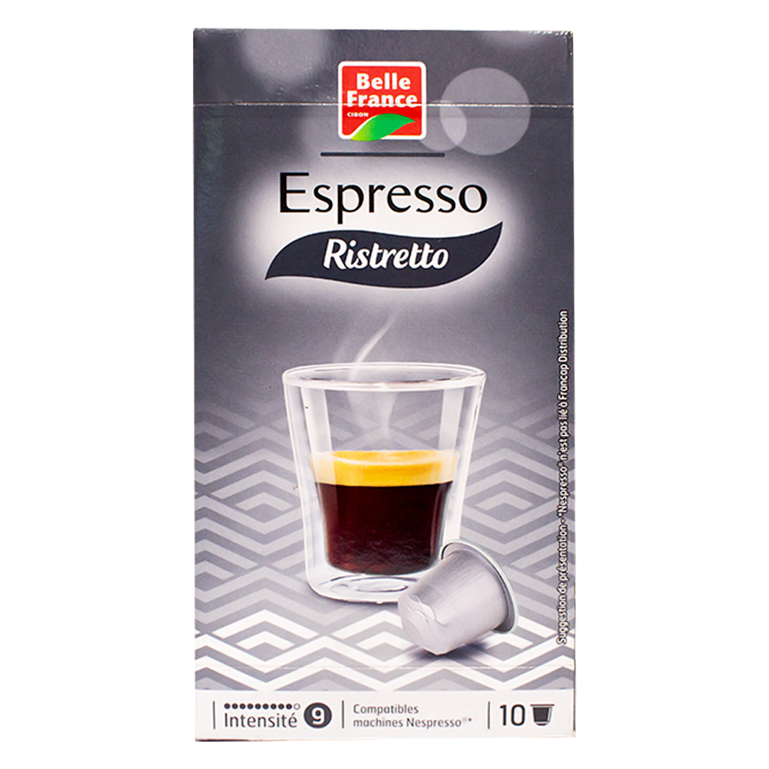 Belle France Espresso Ristretto 10 Capsules 52g