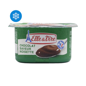 Elle &amp; Vire Hazelnut Flavored Chocolate Dessert Cream 100g