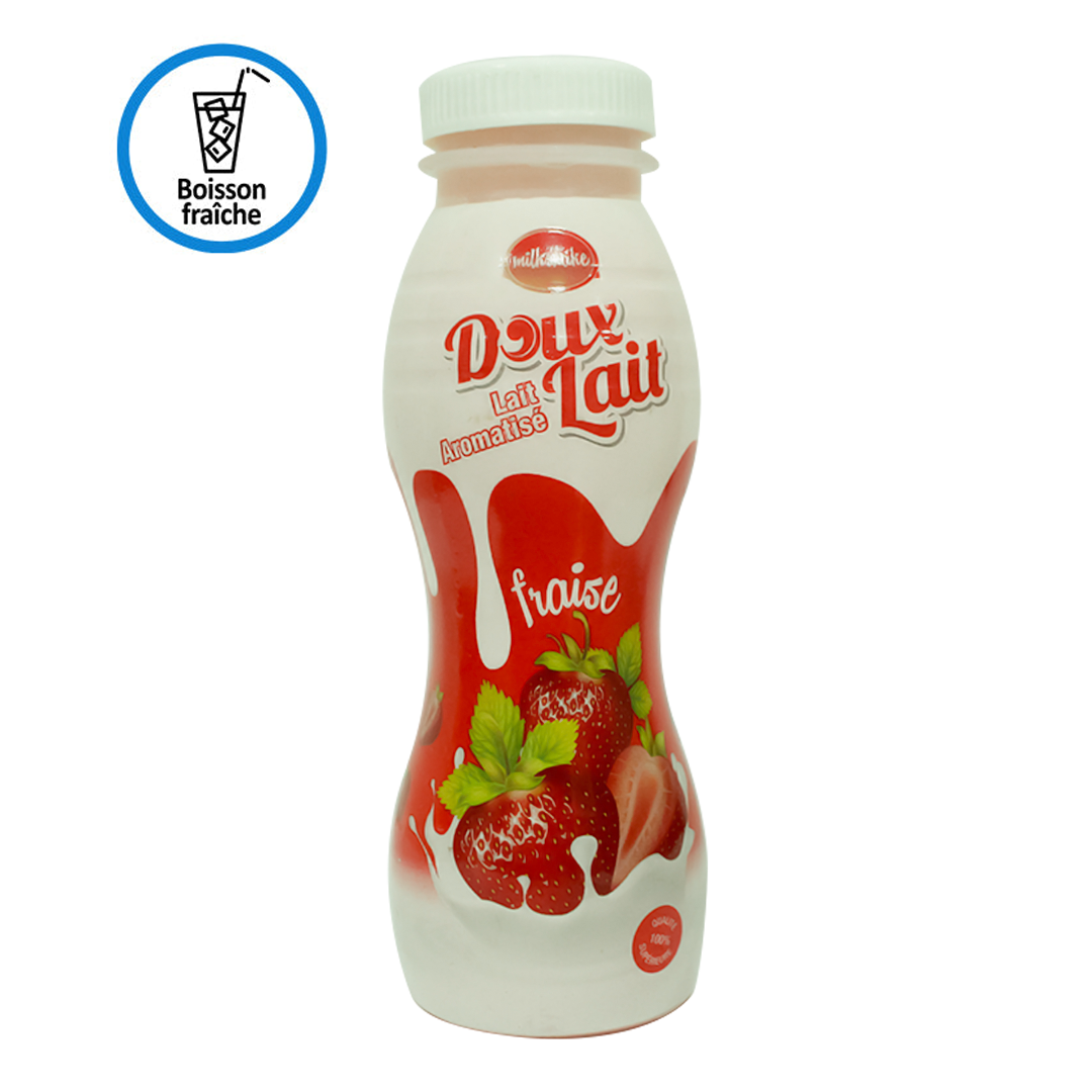 Doux Lait Strawberry Milkshake 250ml