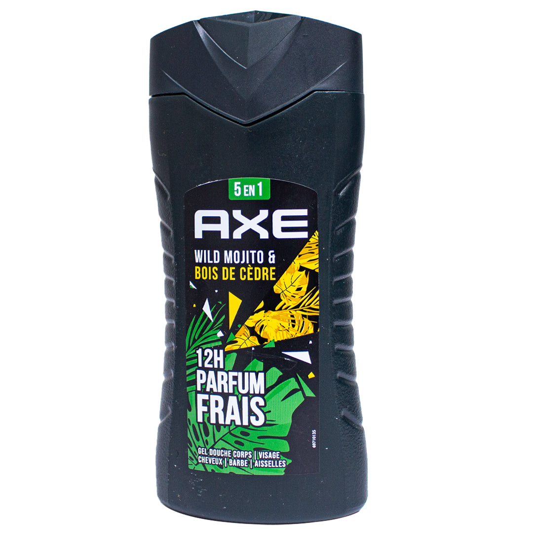 Ax 5-in-1 cedarwood body and face shower gel 12h 250ml
