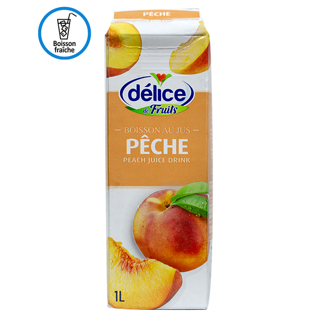 Delice peach juice 1L