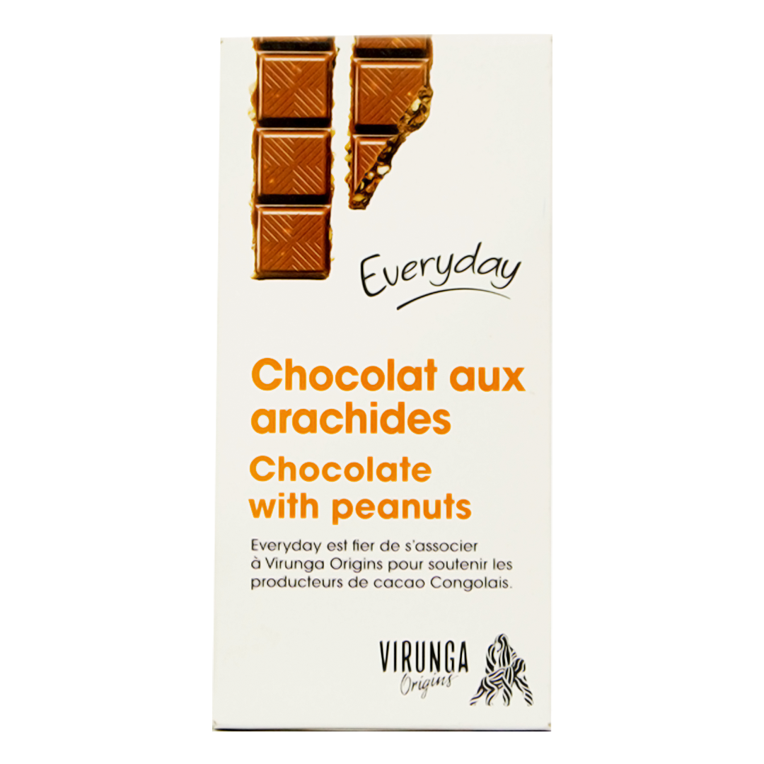 Everyday chocolate Virunga peanut 100g