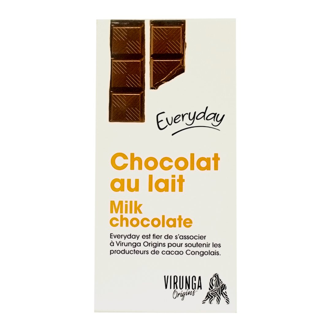 Everyday white chocolate Virunga 100g