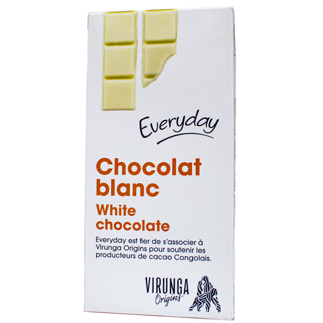 Everyday white chocolate virunga loringins 200g