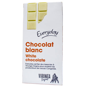 Everyday white chocolate virunga loringins 200g