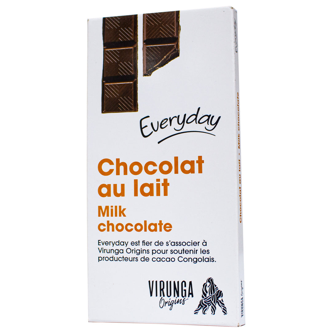 Everyday milk chocolate virunga loringins 200g