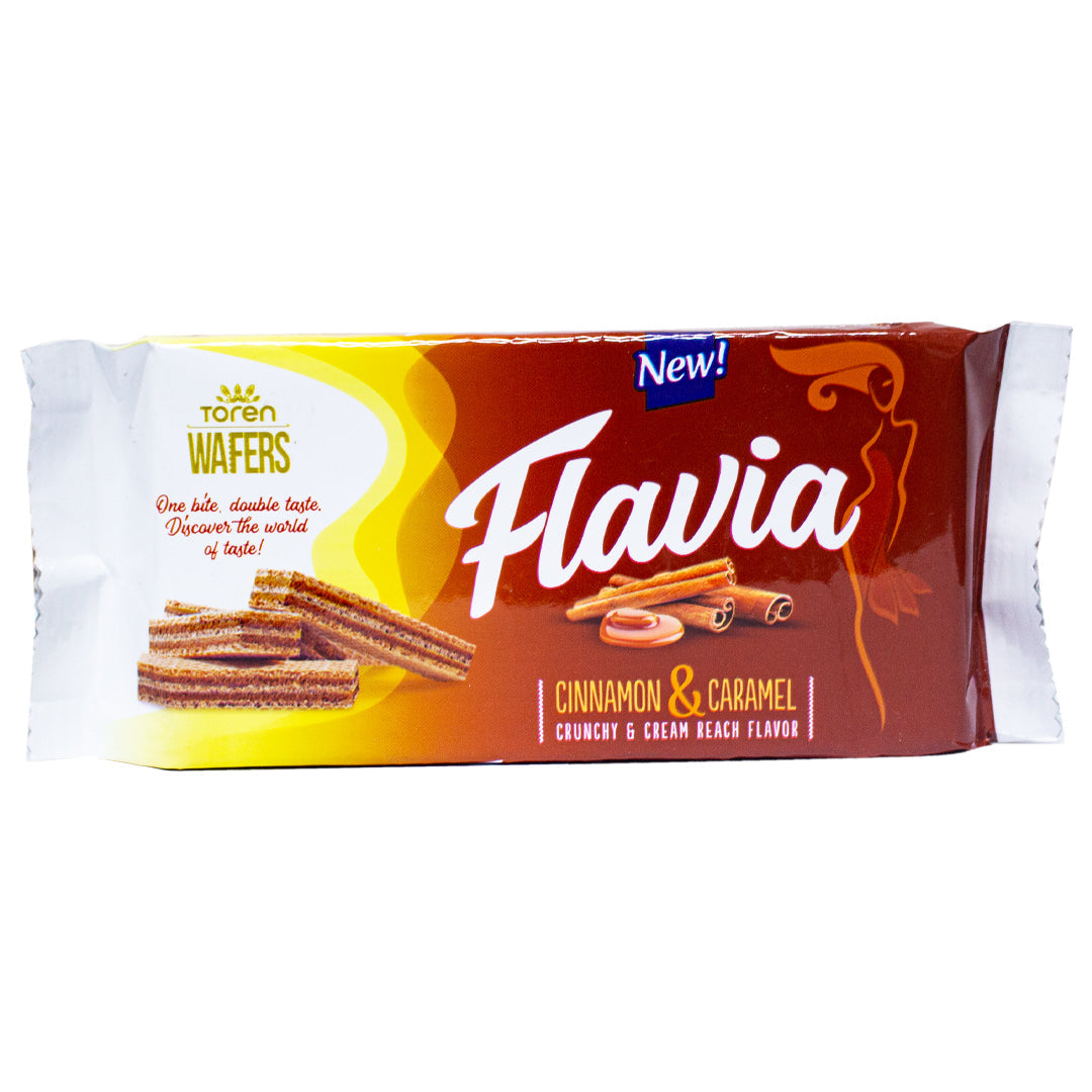 Wafer Toren creamy and crunchy wafers cinnamon and caramel 55g