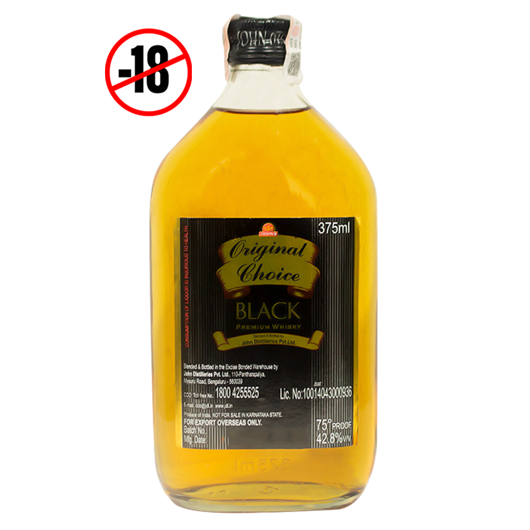 Original Choice Black Whisky 42.8% 375ml