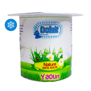 Dolait unsweetened natural yogurt 125g