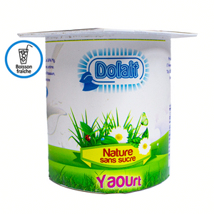 Dolait unsweetened natural yogurt 125g