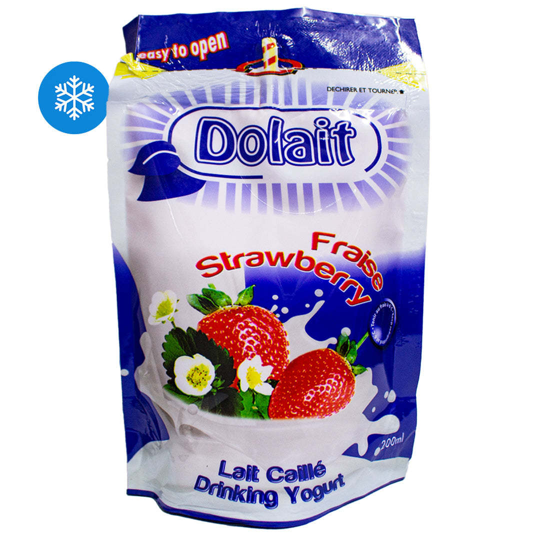 Dolait strawberry curdled milk 200ml