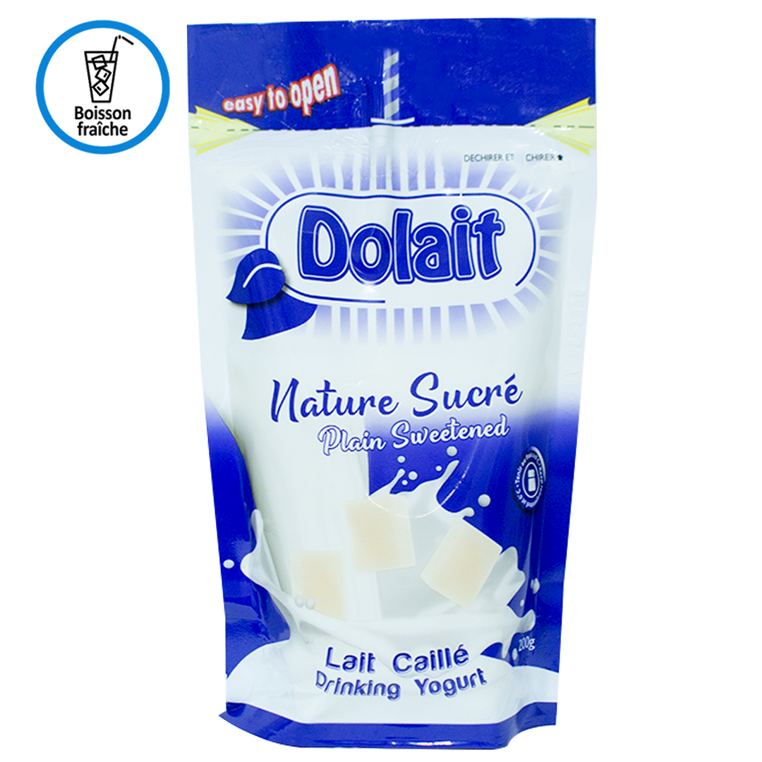 Dolait plain sweetened curdled milk 200ml