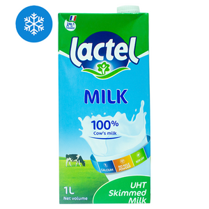 Lactel Skimmed UHT Milk 1L