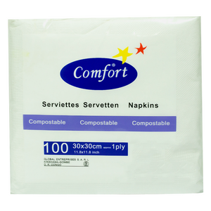 Comfort Paper Napkins 1 Ply 100pcs