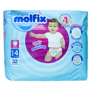 Molfix Maxi Diapers 9-14kg 32 Pieces