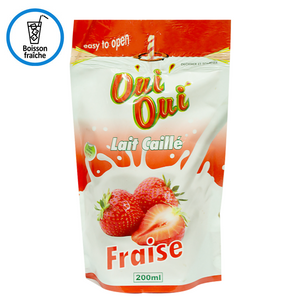Oui Oui Fermented Milk Strawberry 200ml