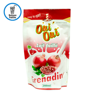 Oui Oui Fermented Milk Grenadine 200ml