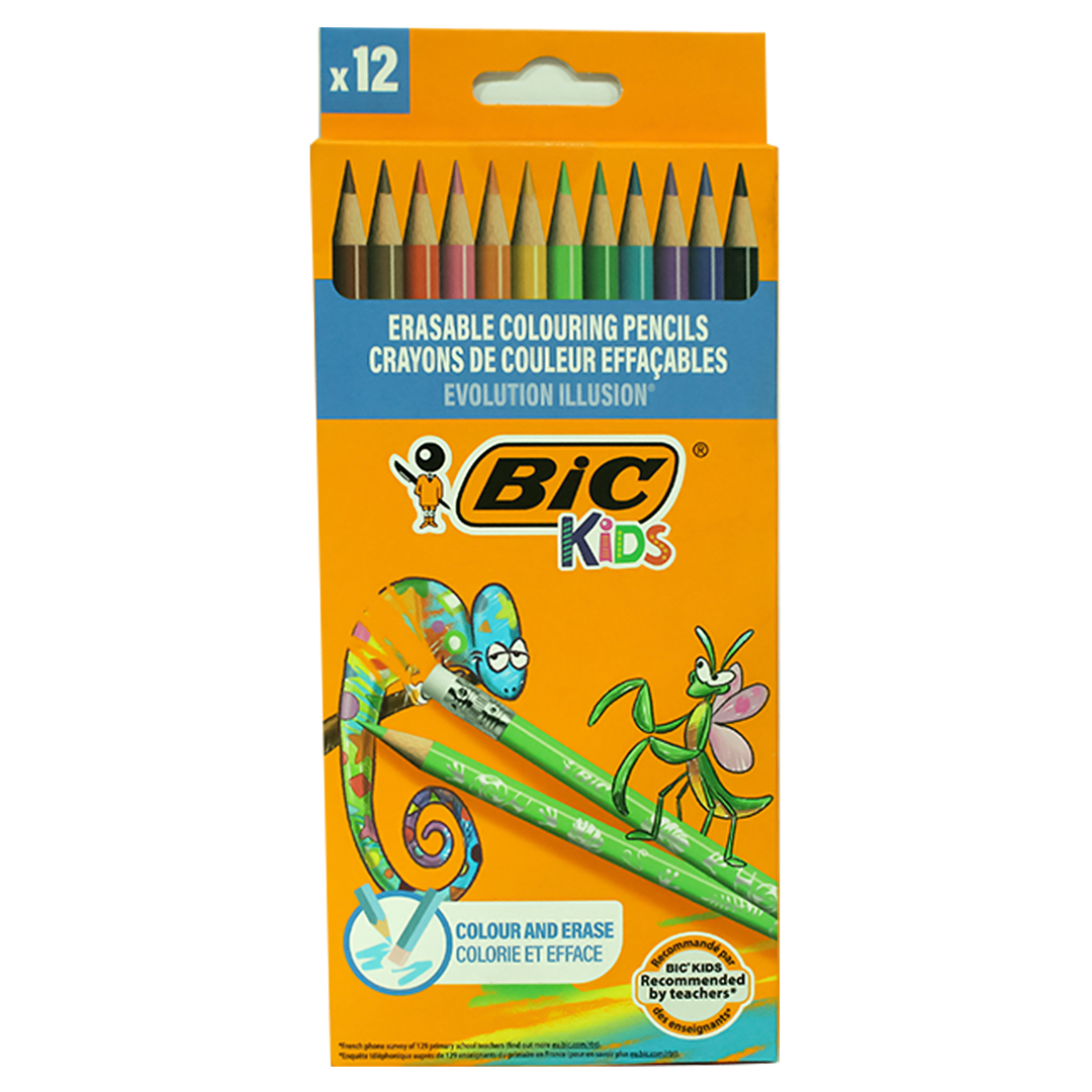 Bic Kids Evolution Illusion colored pencils 12pcs