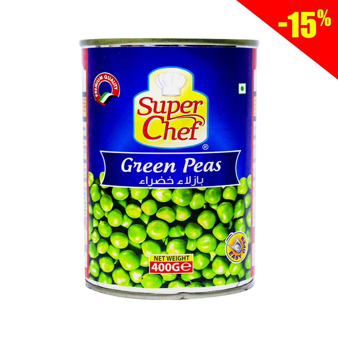 Super Chef Green Peas 400g