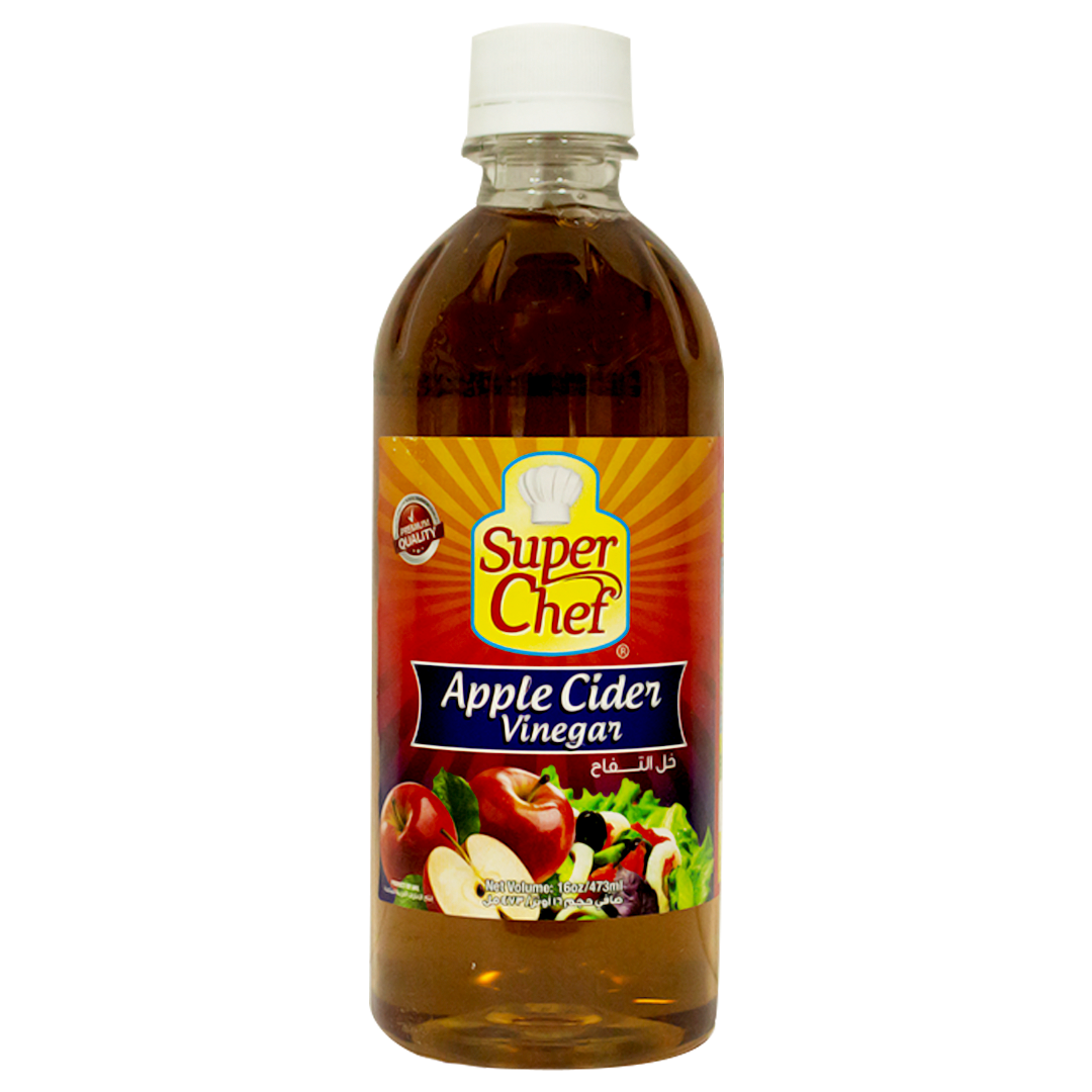 Super Chef apple cider vinegar 473ml