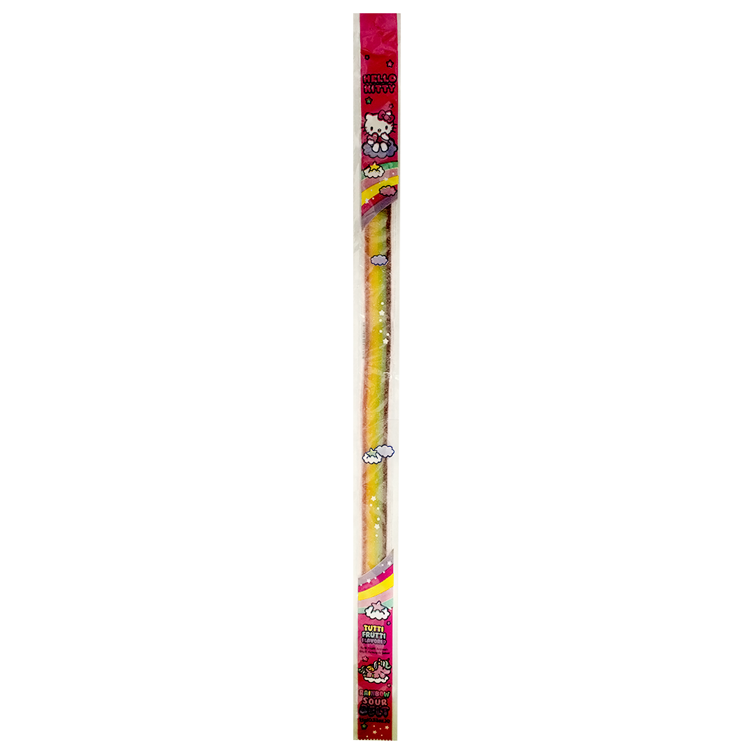 Hello Kitty sour rainbow ribbon candy 15g
