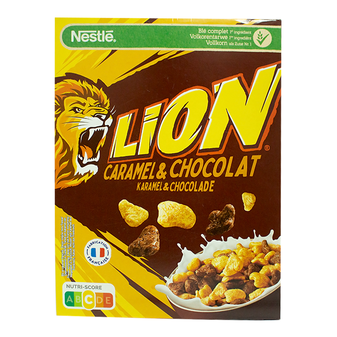 Nestle Lion caramel chocolate cereal 400g