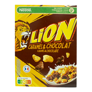 Nestle Lion caramel chocolate cereal 400g