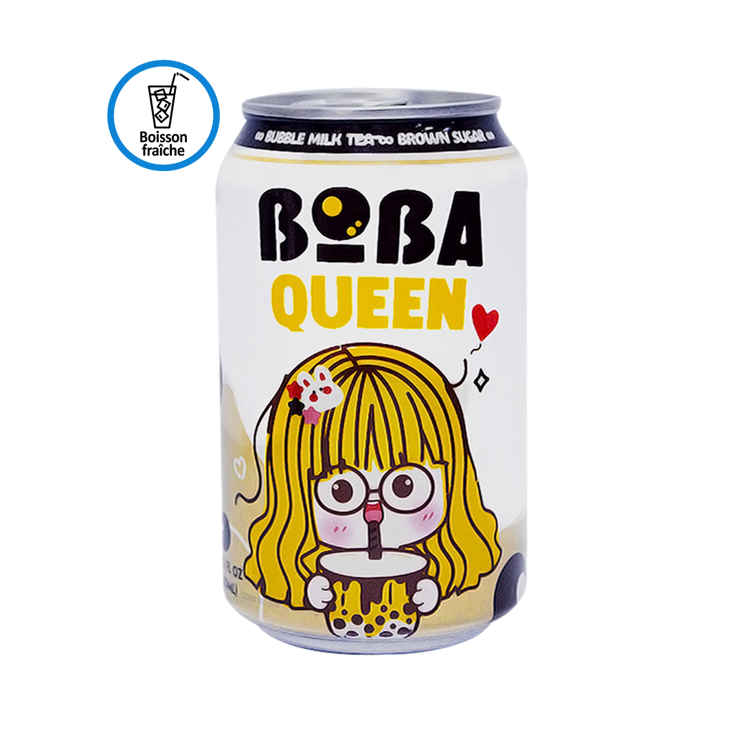 Boba Queen Brown Sugar Flavor Juice 330ml