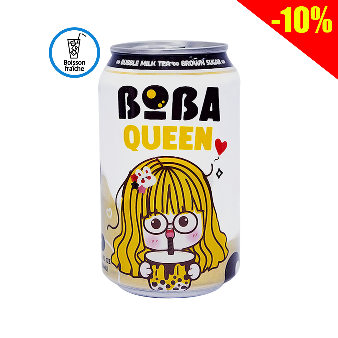 Boba Queen Brown Sugar Flavor Juice 330ml