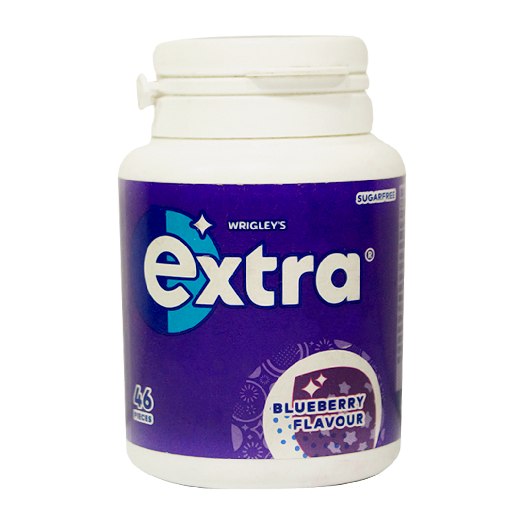 Extra blueberry chewing gum 64g