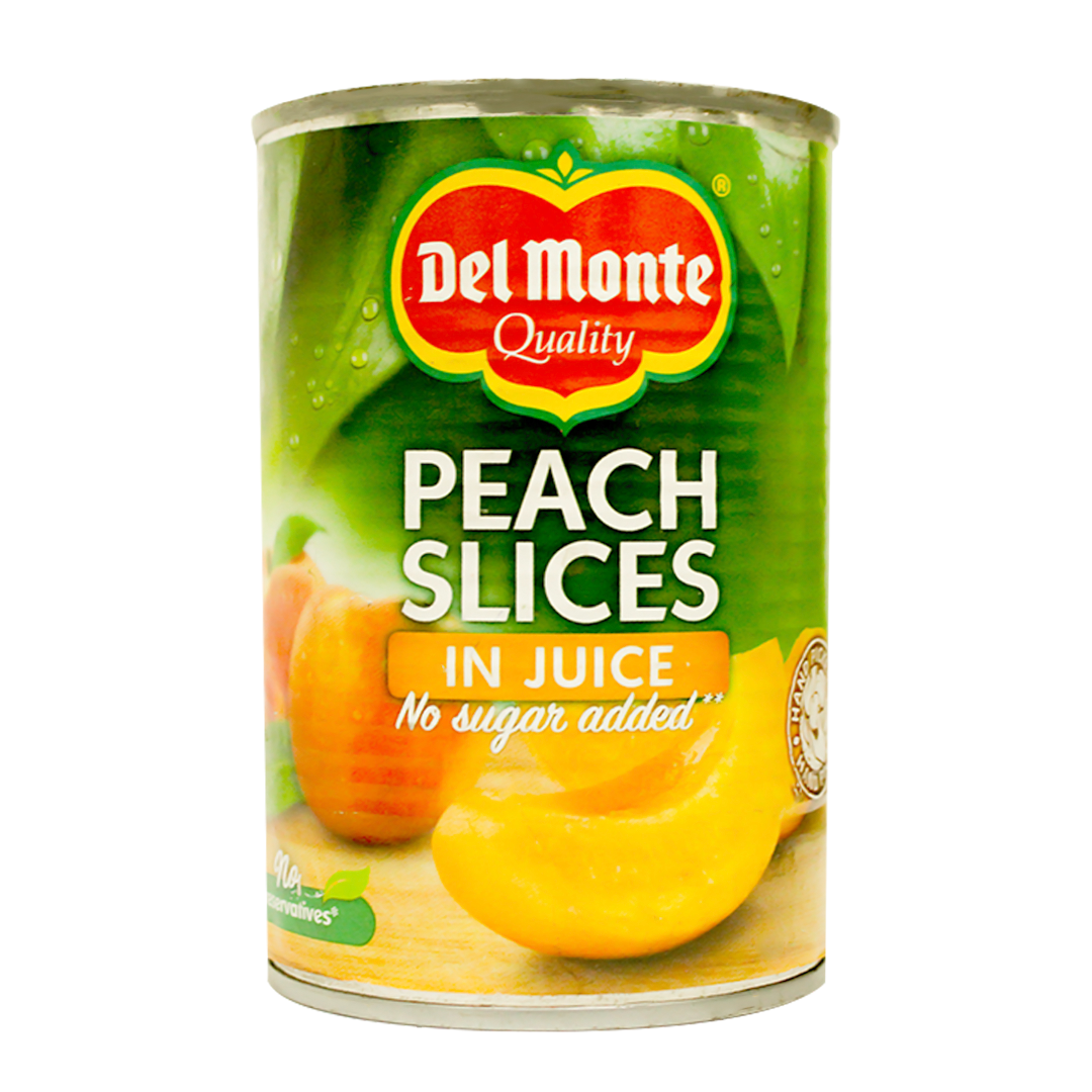 Del Monte Sliced Peaches No Sugar Added 420g